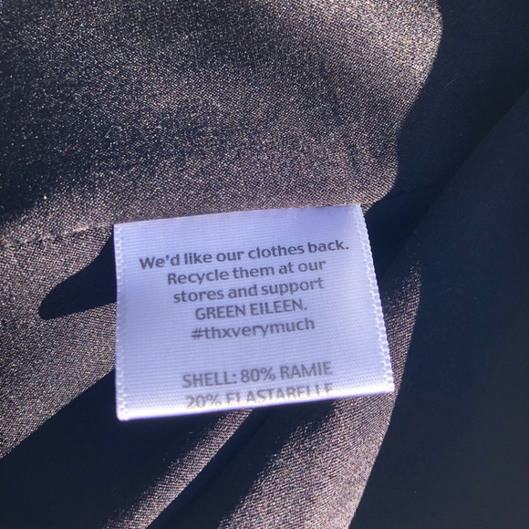 Eileen Fisher Polished, Ramie, Stretch Jacket - Picture 3 of 5